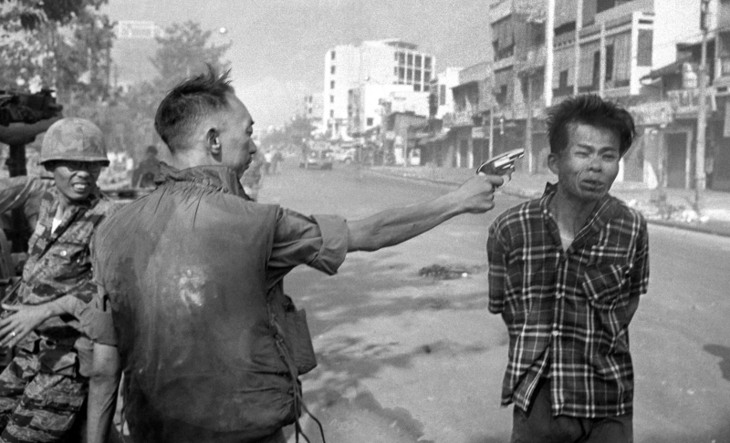 Vietnam War Saigon Execution. AP